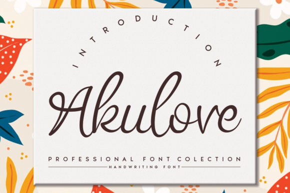 Akulove Font for Digital Creativity