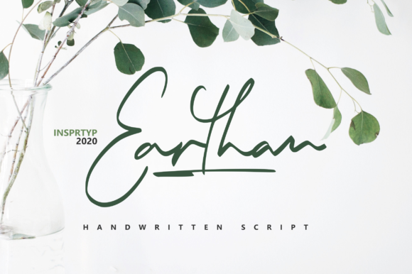 Earthan: A Handwritten Font That Elevates Editorial Design