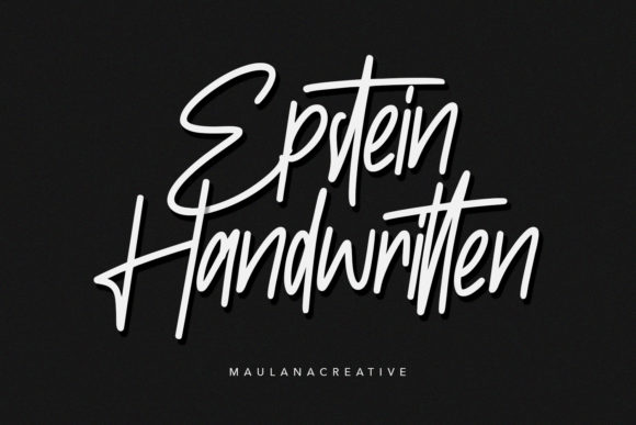 Epstein: A Handwritten Font for Thoughtful Editorial Design