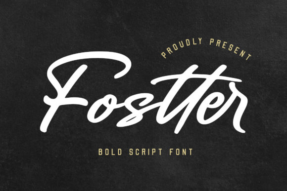 Fostter: A Timeless Handwritten Font for Editorial Design