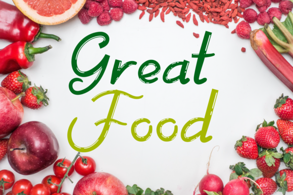 Great Food Font for Polished Branding