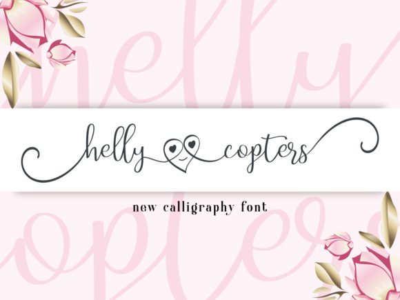 Helly Copters Font for Editorial Design