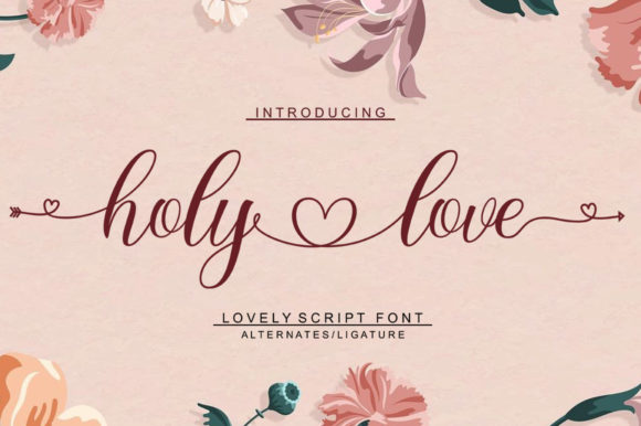 Holy Love Font: A Stylish Script for Web Design