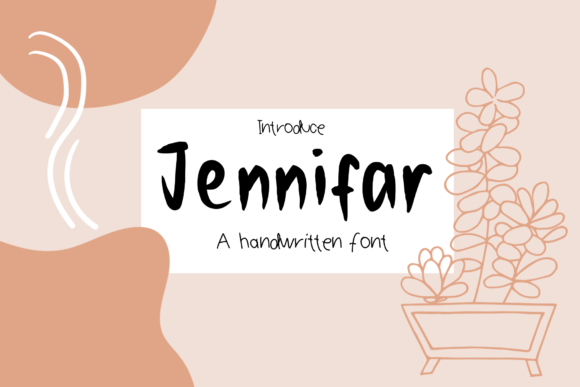 Jennifar: A Handwritten Font That Breathes Life Into Your Creations