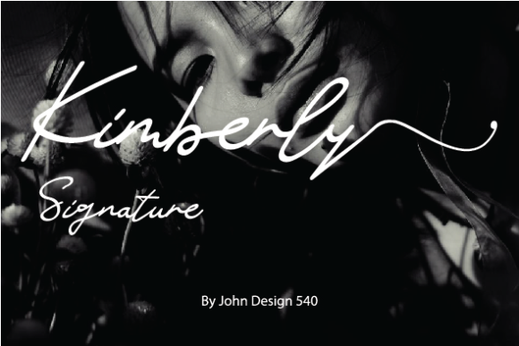 Kimberly Signature: A Timeless Font for Bold Campaigns