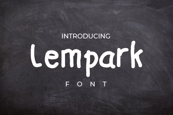 Lempark: A Handwritten Font for Modern Campaigns