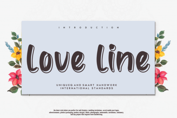 Love Line Font for Branding That Feels Personal