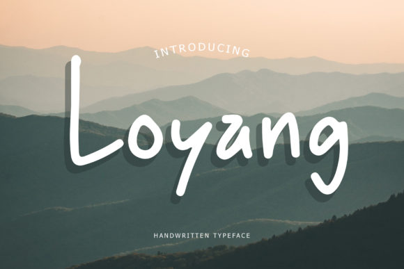 Loyang Script Font for Handmade Creations