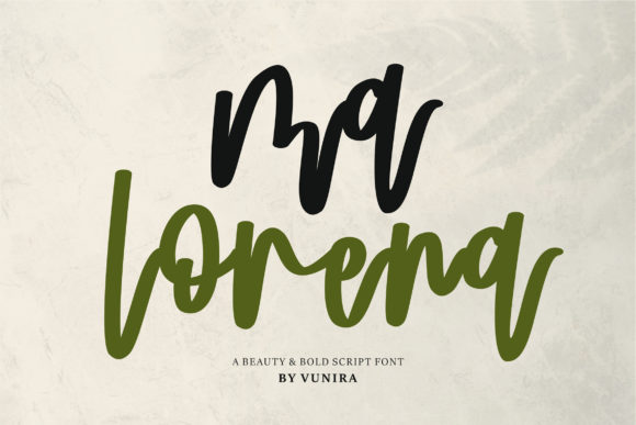 Ma Lorena: A Handwritten Font for Timeless Editorial Design