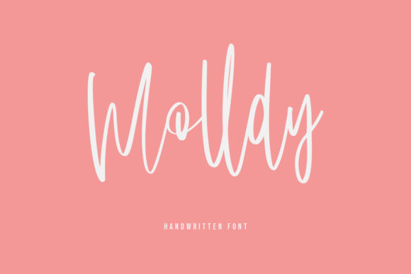 Molldy: A Handwritten Font for Modern Branding
