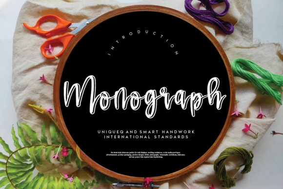 Monograph: A Handwritten Font for Impactful Branding