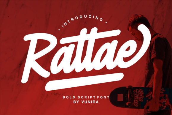 Rattae Font for Modern Web Design