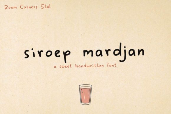 Siroep Mardjan: A Handwritten Font for Editorial Elegance