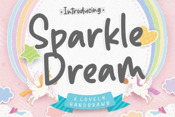 Sparkle Dream: A Handwritten Font for Captivating Campaigns