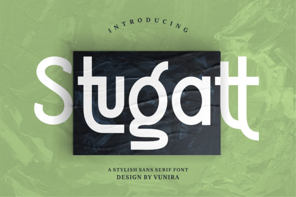 Stugatt: A Handwritten Font for Editorial Design