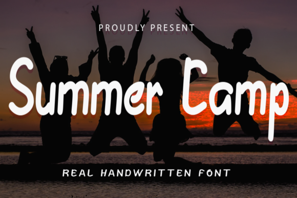 Summer Camp Font for Campaign Creativity