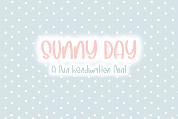 Sunny Day Font for a Brighter Editorial Design