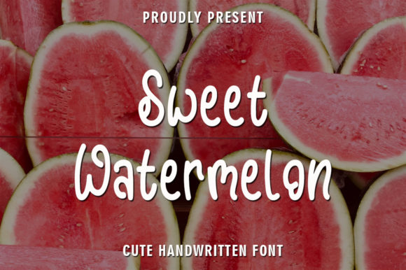 Sweet Watermelon Font for Web Design Projects