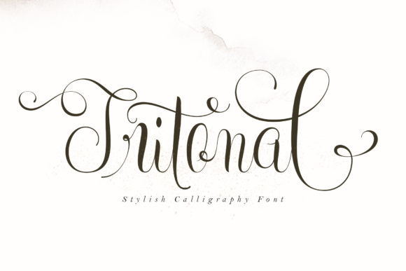 Tritonal: The Script Font That Elevates Your Campaigns