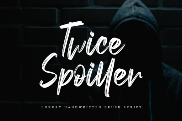 Twice Spoiller Font for Editorial Design and Branding