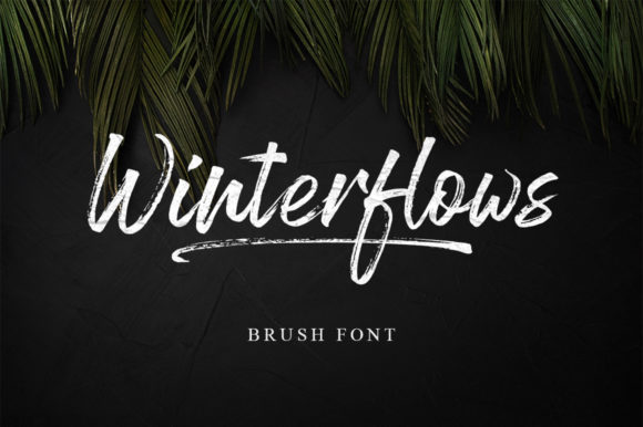 Winterflows: A Handwritten Font for Modern Web Design